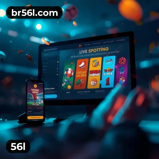 56l App bonus area with promotional offers and PIX support